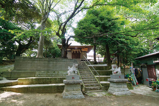 周辺環境 白山神社|アズハイム横浜上大岡